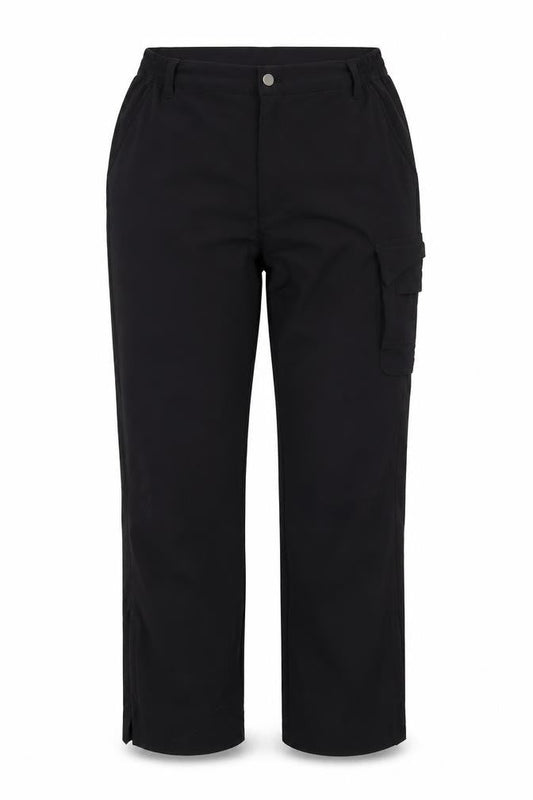 Shamp Womens Black   Trousers  Size L L27 in