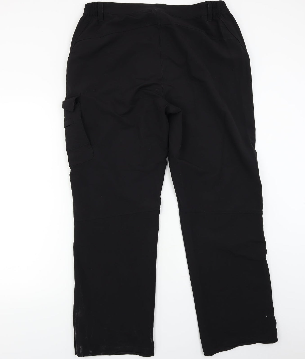 Shamp Womens Black   Trousers  Size L L27 in