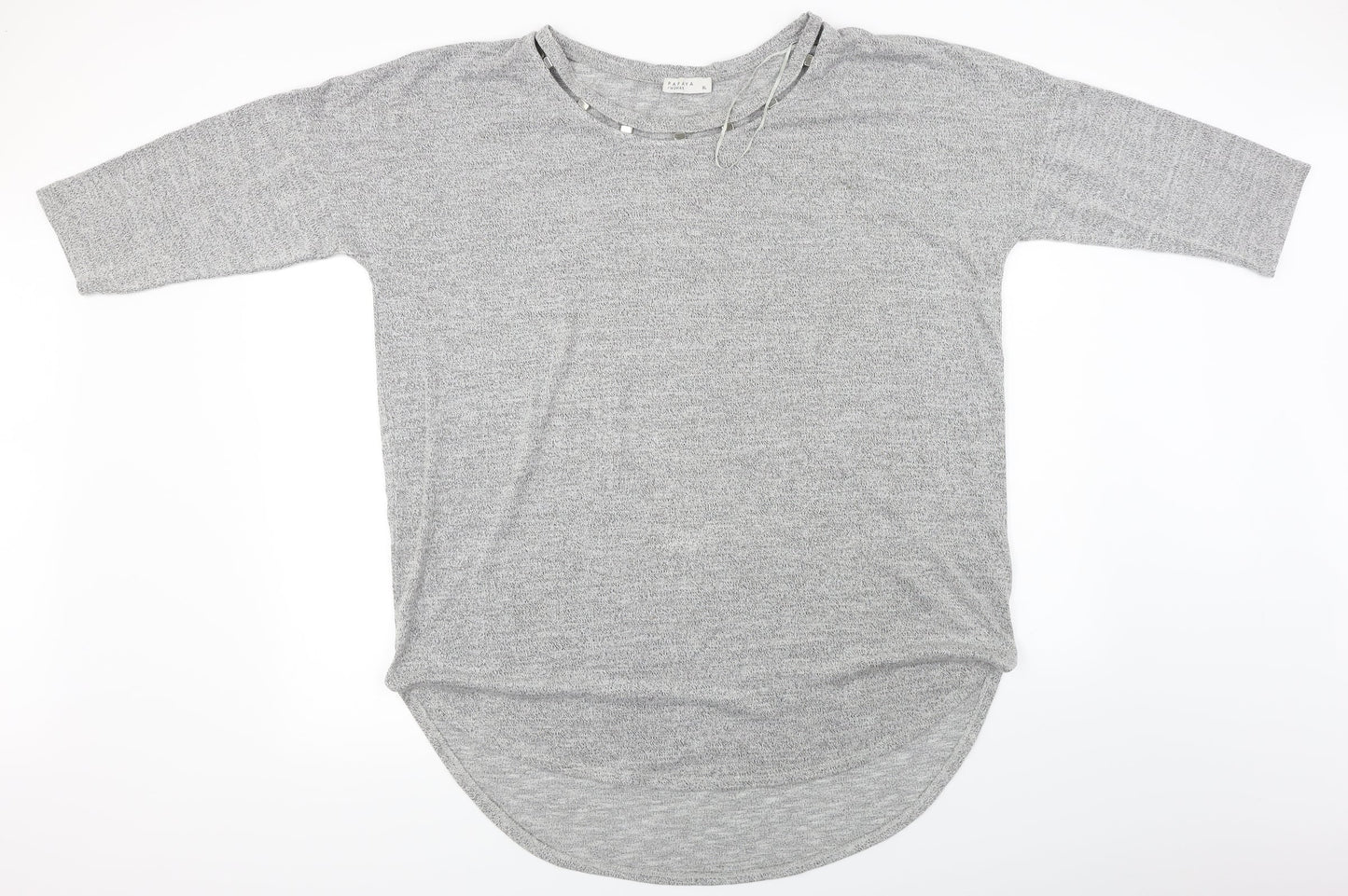 Papaya  Womens Grey   Pullover Jumper Size XL