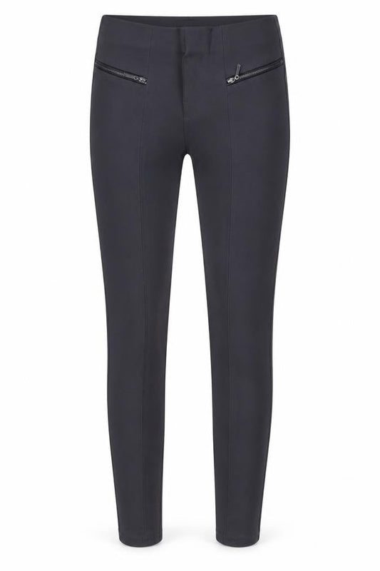 Front view of Primark women’s grey jegging trousers, size XS, 25-inch leg