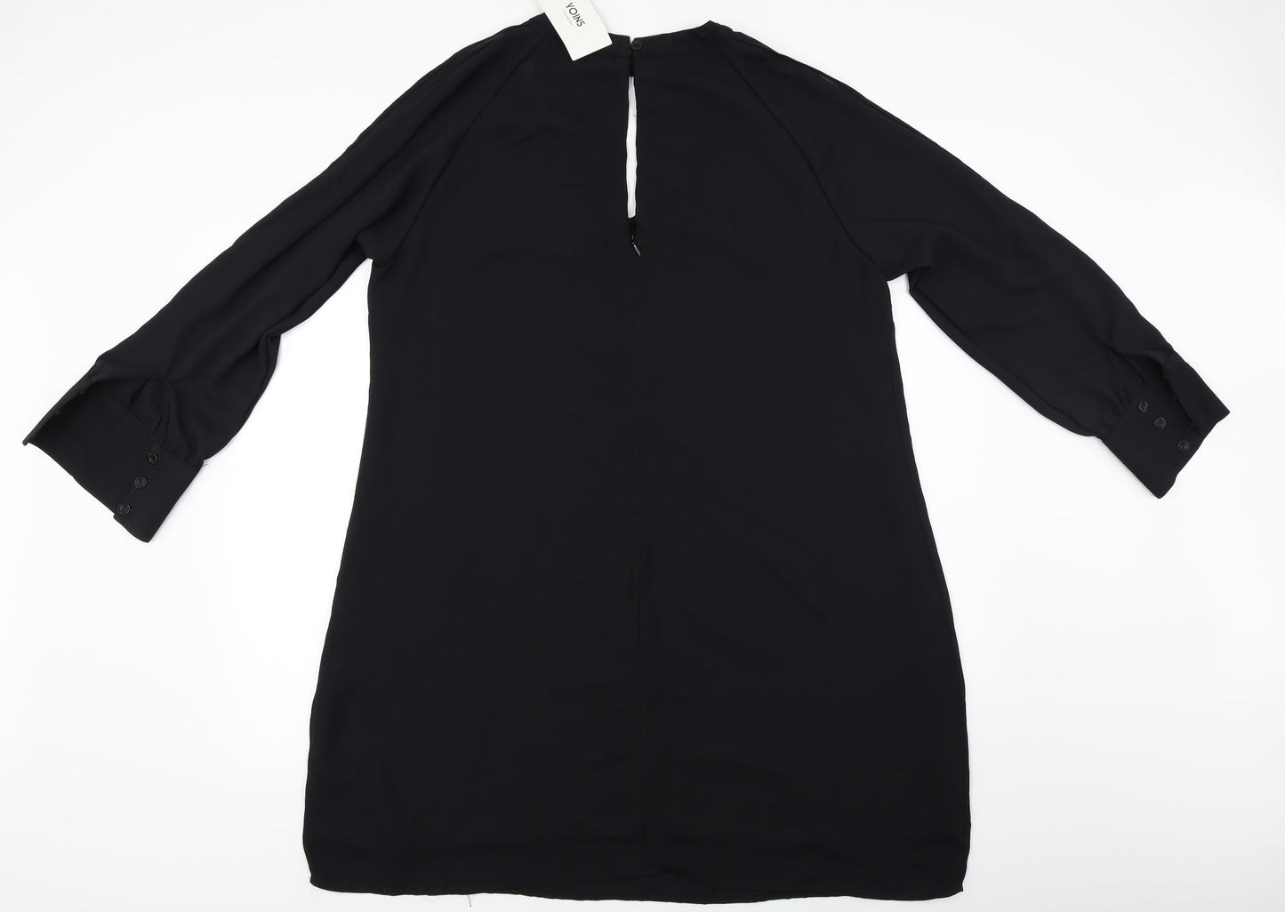 Yoins Womens Black   Basic Blouse Size XL