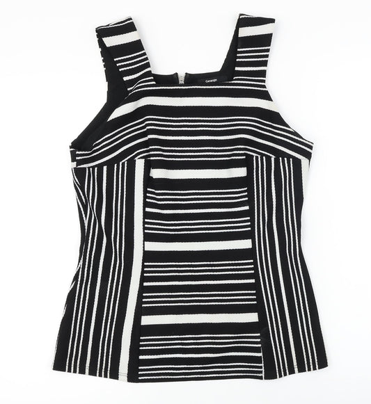 George  Womens Black   Basic Blouse Size 10