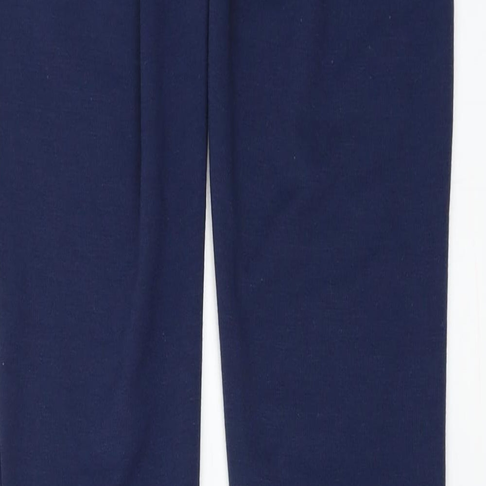 BYOU  Womens Blue   Trousers  Size 12 L28 in