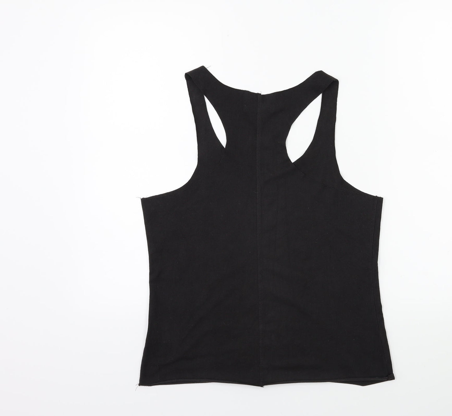 New Look Womens Black   Basic Tank Size 8