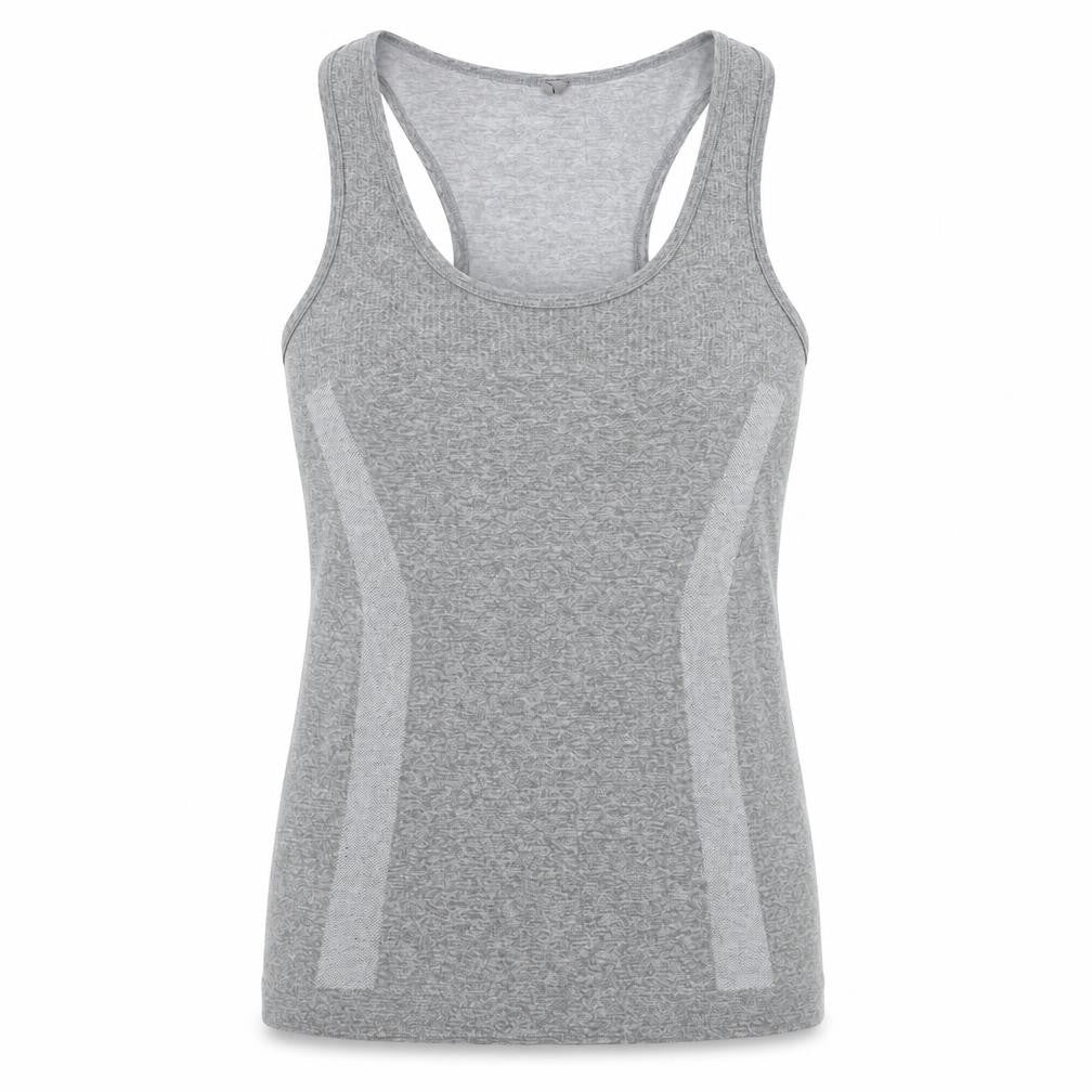 WORKOUT Womens Grey   Basic Tank Size 6