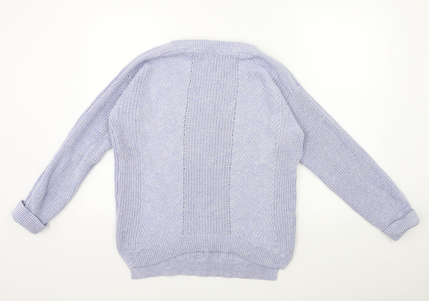 Marks and Spencer Womens Blue  Knit Pullover Jumper Size M