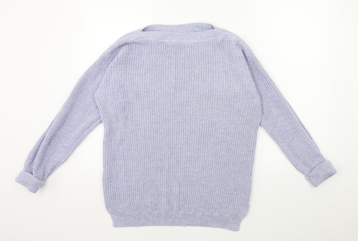 Marks and Spencer Womens Blue  Knit Pullover Jumper Size M