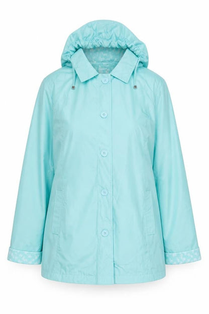 Anne De Lancay Womens Blue   Jacket  Size L