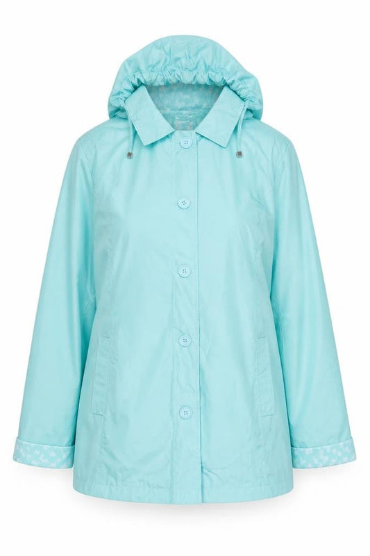 Anne De Lancay Womens Blue   Jacket  Size L