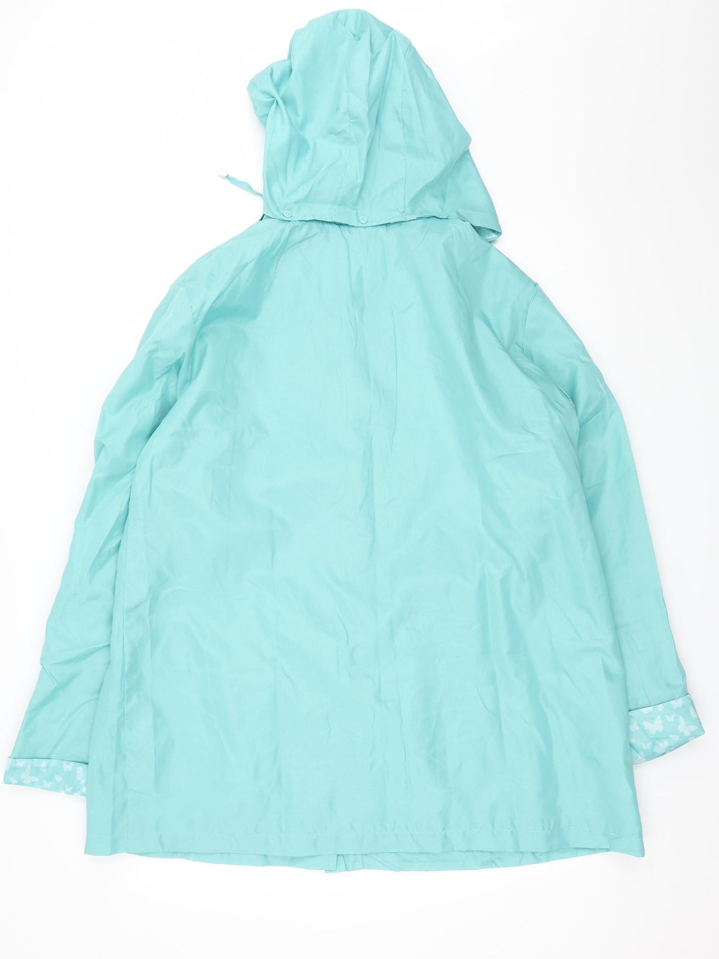 Anne De Lancay Womens Blue   Jacket  Size L