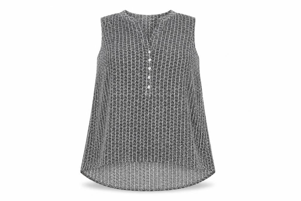 H&M Womens Green   Basic Blouse Size 8