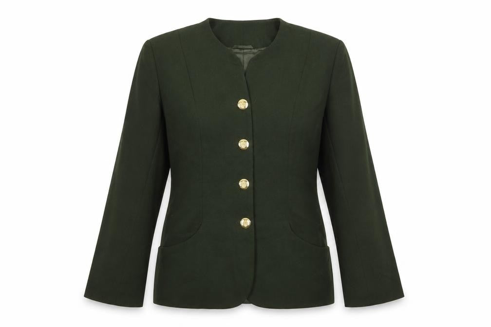 Gina Womens Green   Jacket  Size 12
