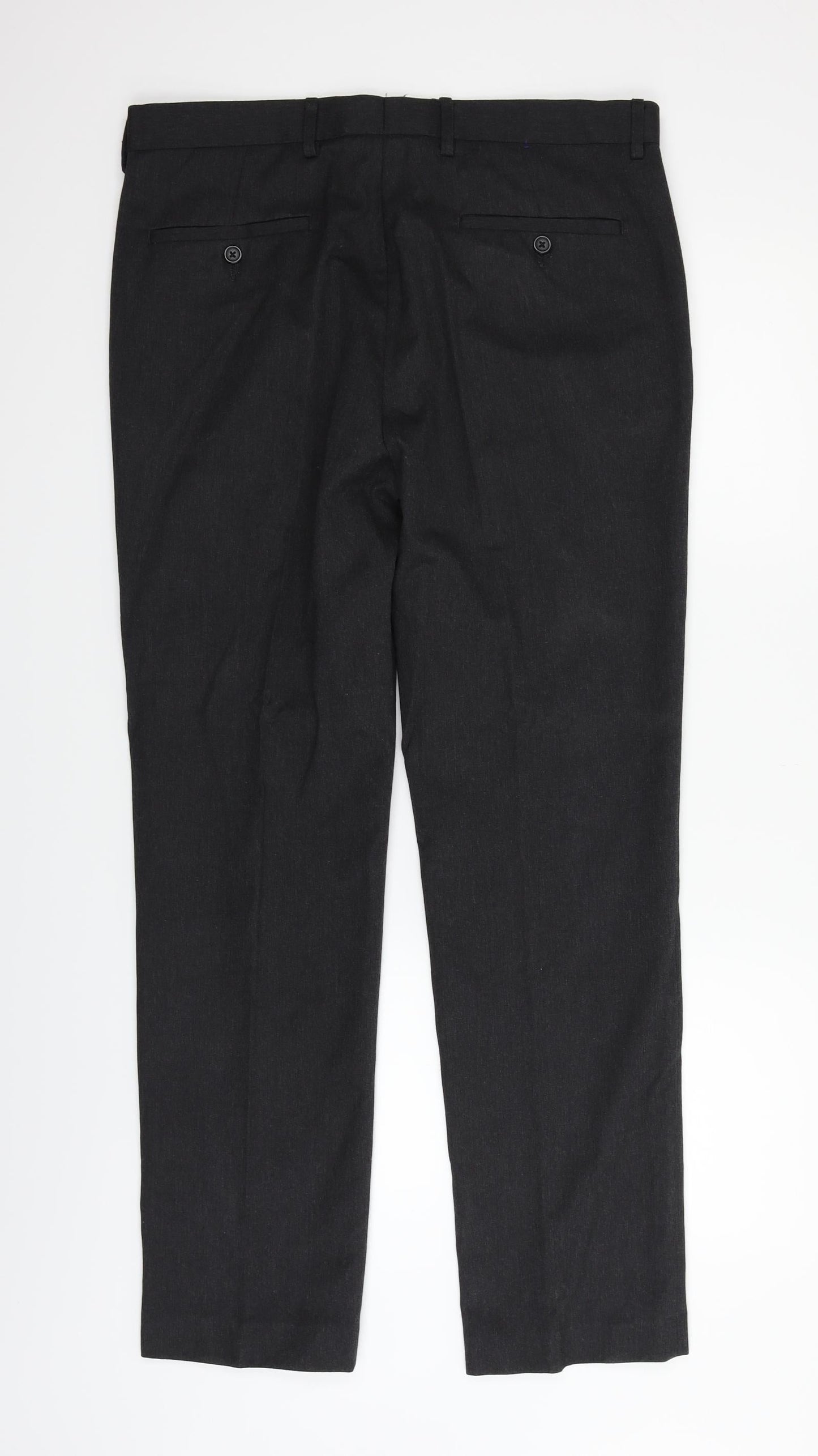 George Womens Grey   Trousers  Size 34 in L31 in