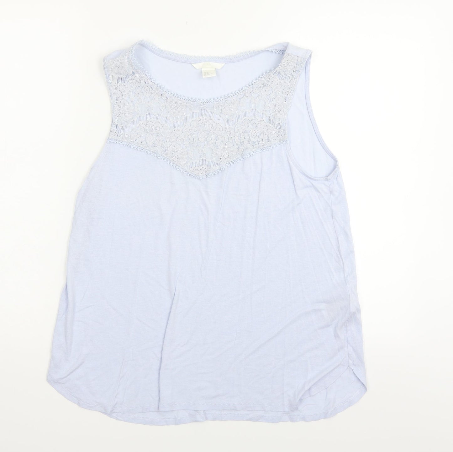 H&M Womens Blue   Basic Tank Size M