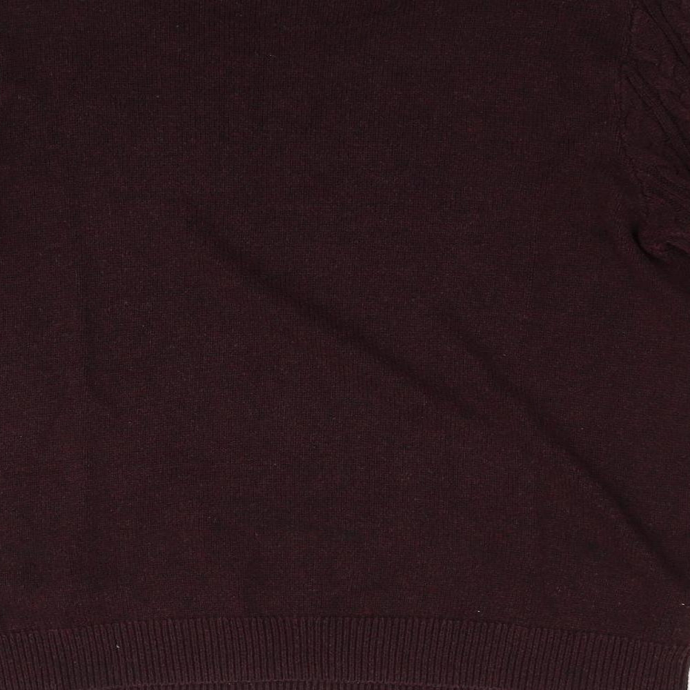 H&M Womens Purple   Pullover Jumper Size L