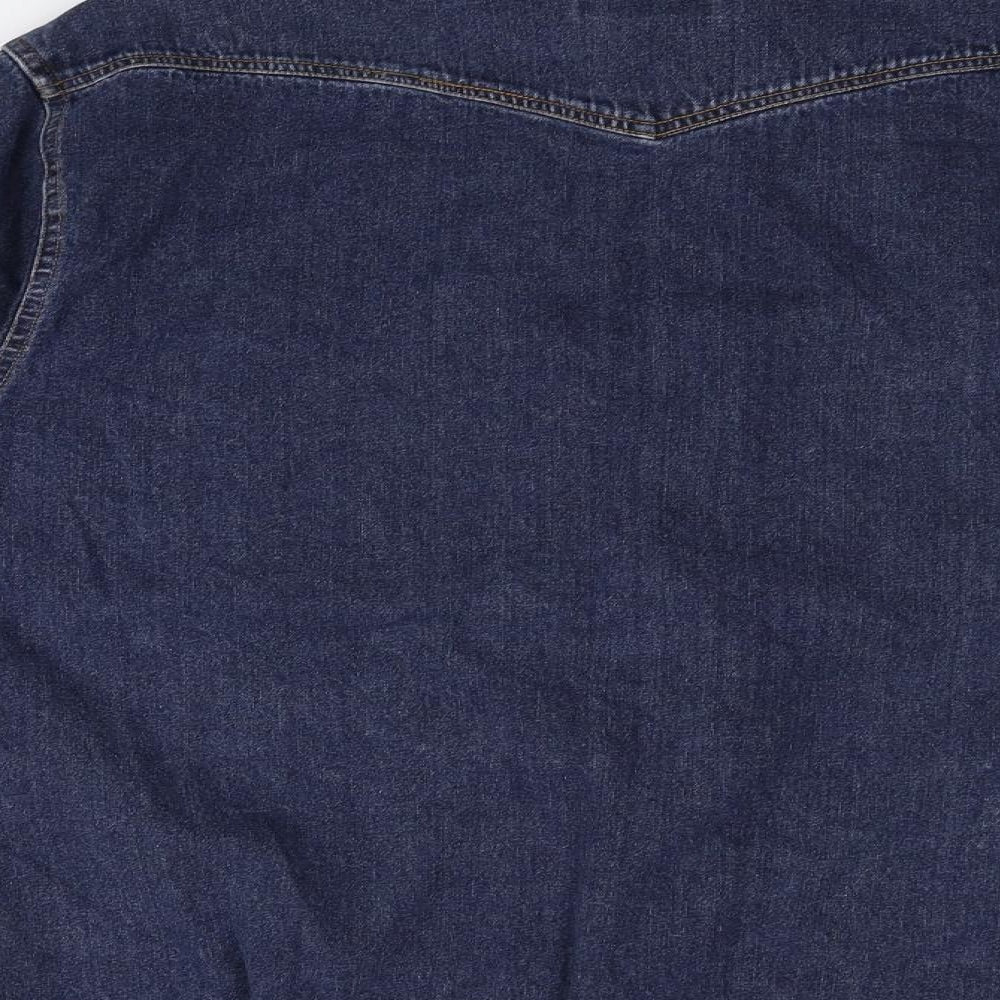 the look Womens Blue   Jacket  Size L