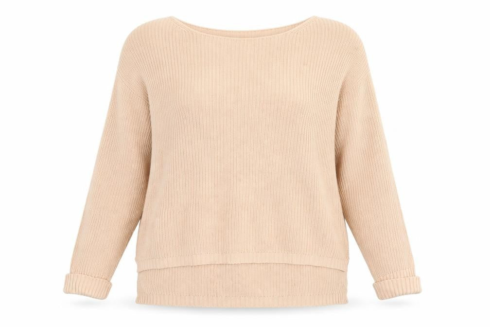 Avenue Womens Beige   Pullover Jumper Size 16