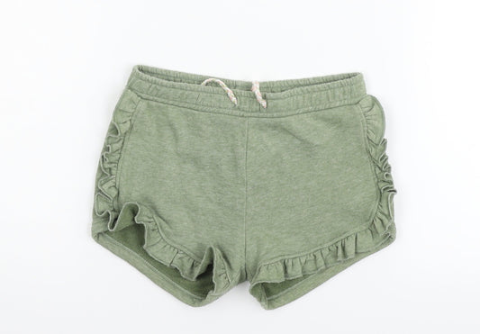 I love girls wear Girls Gold   Sweat Shorts Size 6 Years