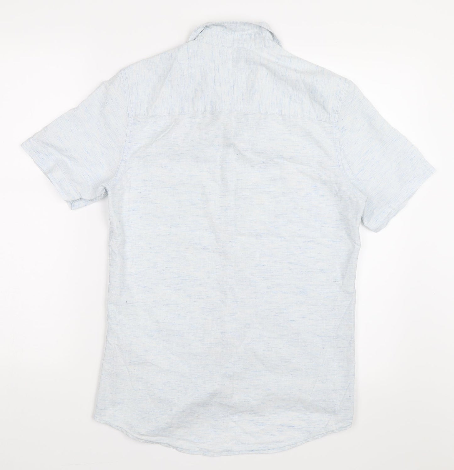 New Look Mens Blue    Button-Up Size XS