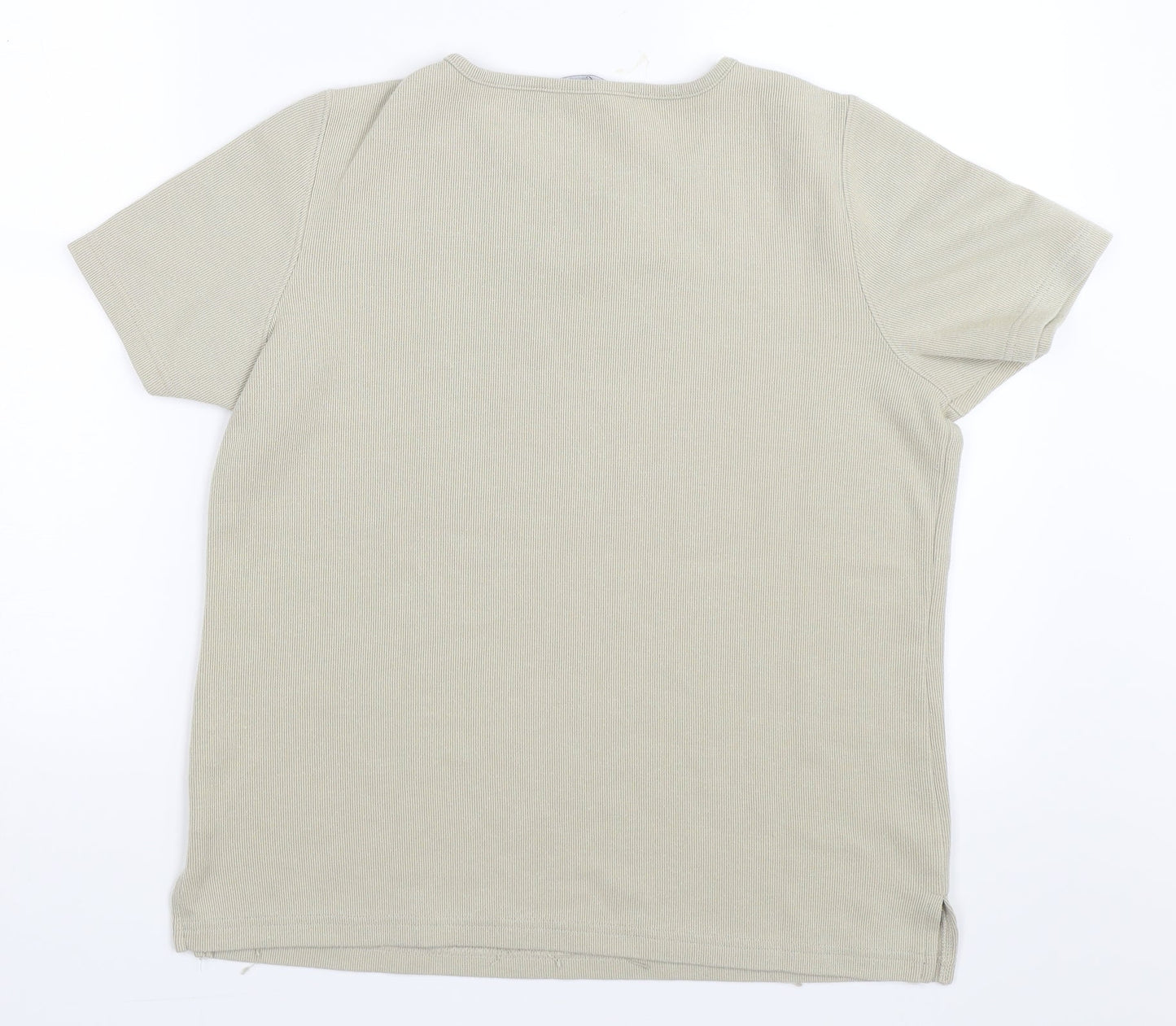BM Womens Beige   Basic T-Shirt Size S