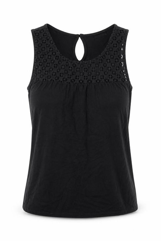 F&F Womens Black   Basic Blouse Size 8