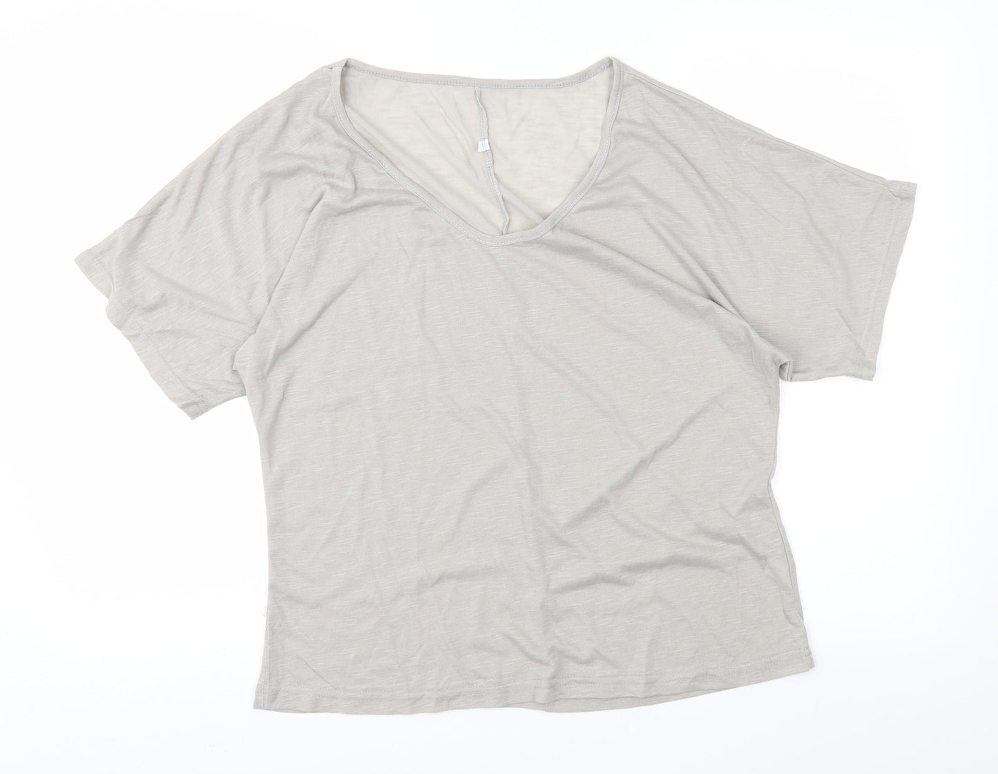 Preworn Womens Grey   Basic T-Shirt Size S