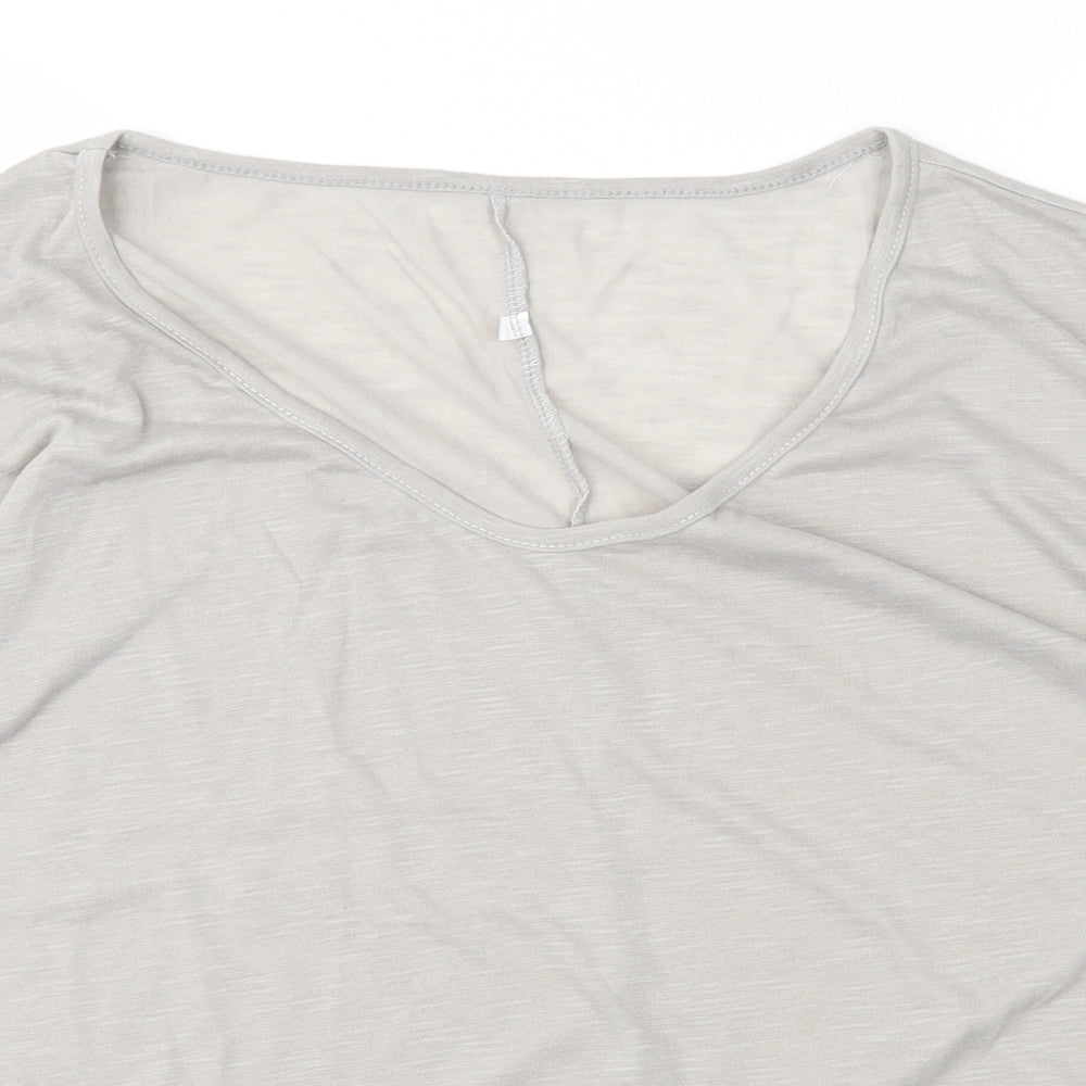 Preworn Womens Grey   Basic T-Shirt Size S