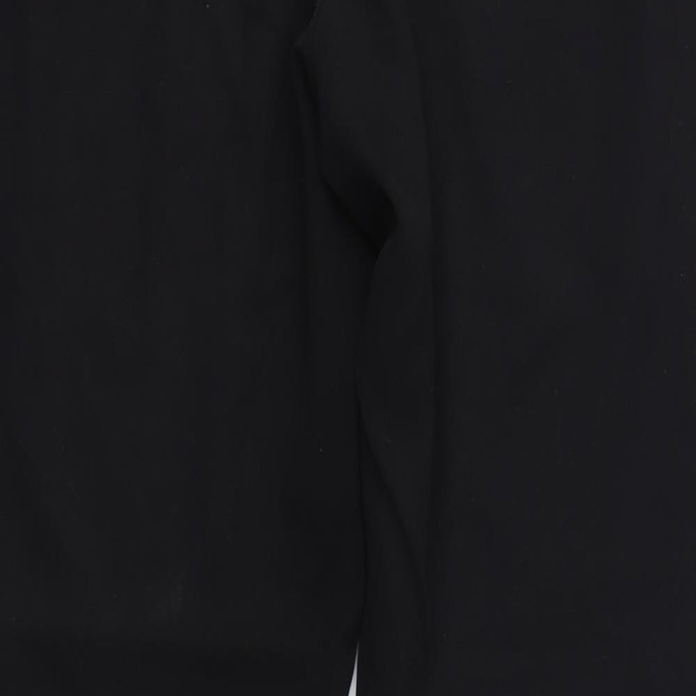 H&M Womens Black   Trousers  Size 16 L28 in