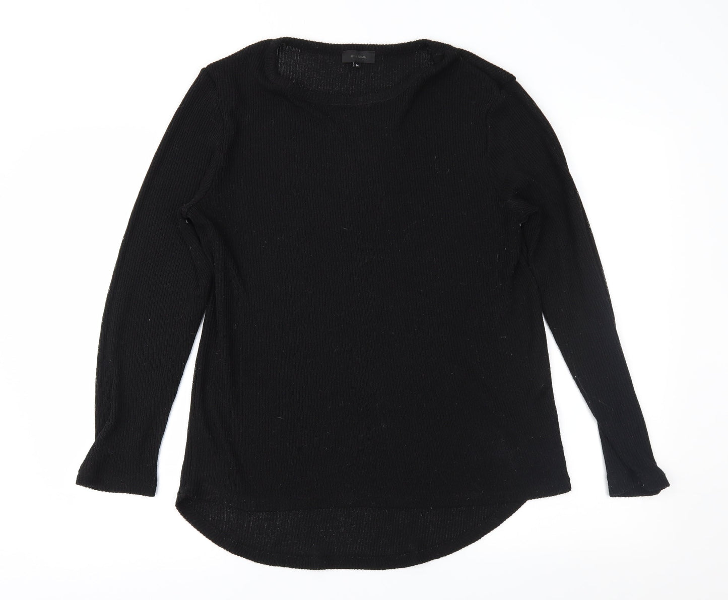 River Island Womens Black   Pullover Jumper Size M