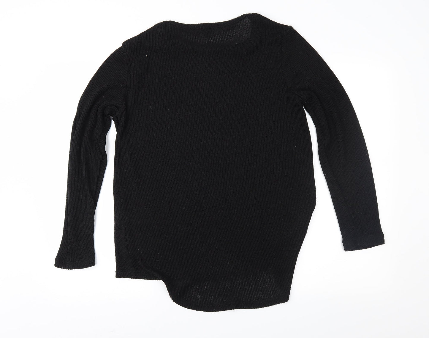 River Island Womens Black   Pullover Jumper Size M