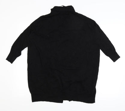 Atmosphere Womens Black   Wrap Jumper Size 8