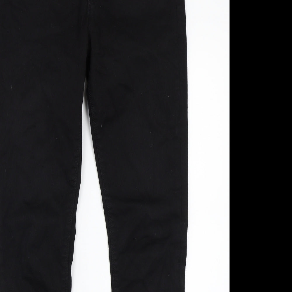 Warehouse Womens Black   Straight Jeans Size 30 L29 in