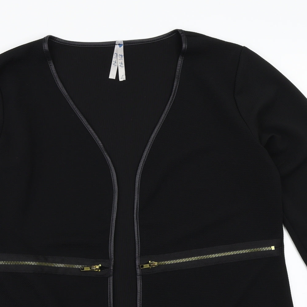 Blue vanilla Womens Black   Jacket Blazer Size L