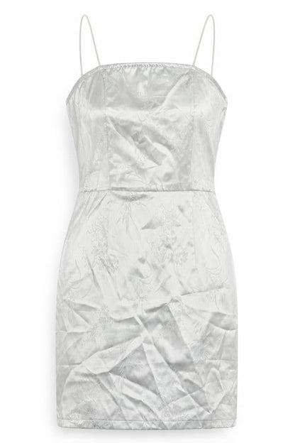 PRETTYLITTLETHING Womens Silver   Mini  Size 4