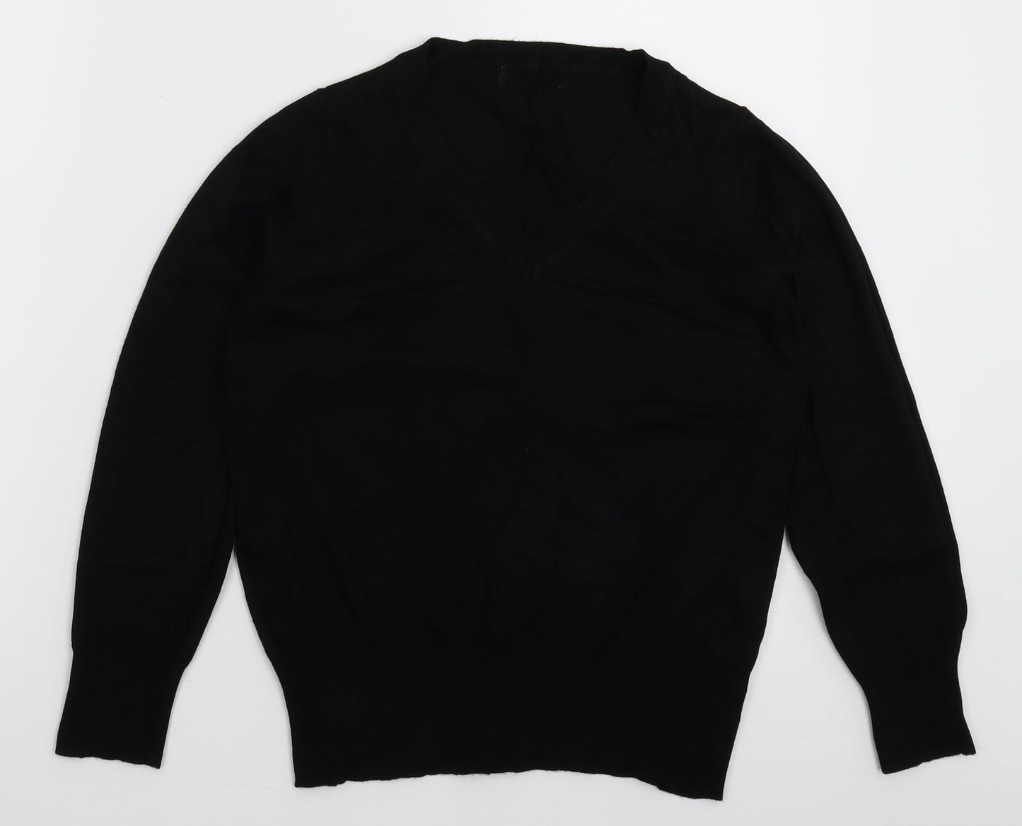 Preworn Womens Black   Pullover Jumper Size 10