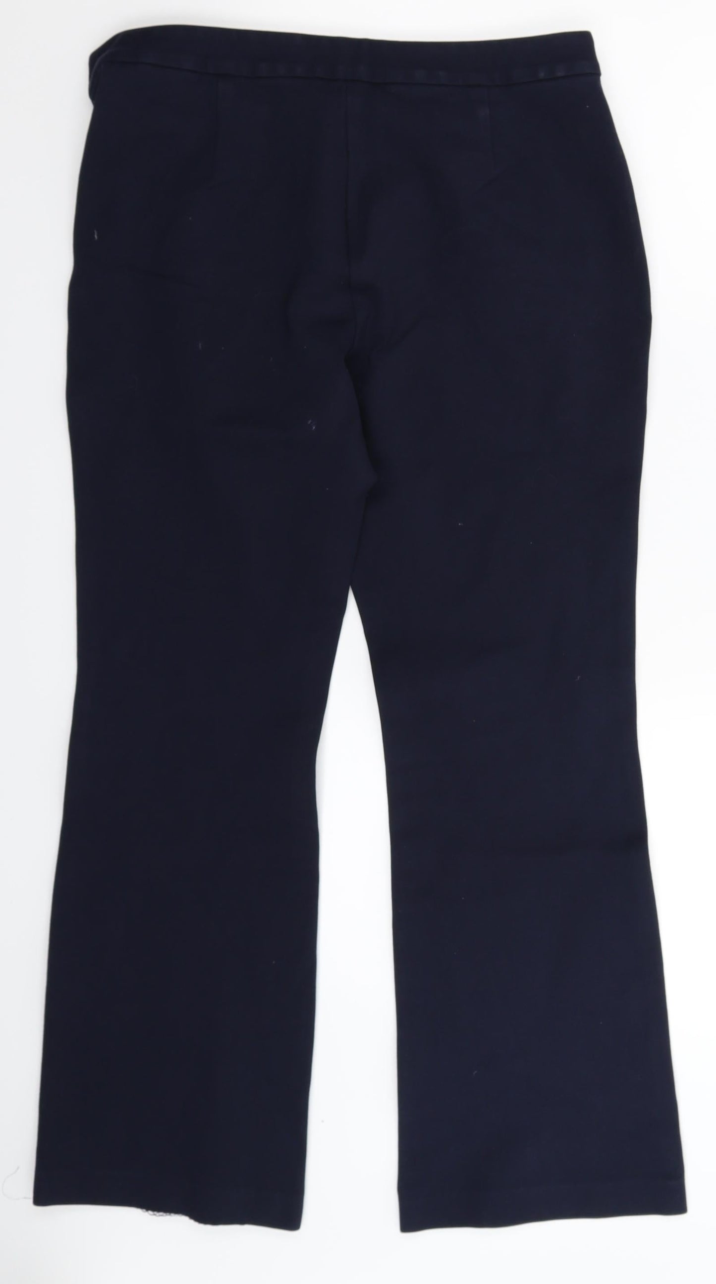 Marks and Spencer Womens Blue   Trousers  Size 12 L27 in