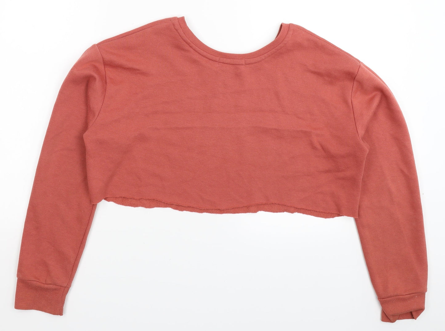 PRETTYLITTLETHING Womens Beige   Pullover Sweatshirt Size 12