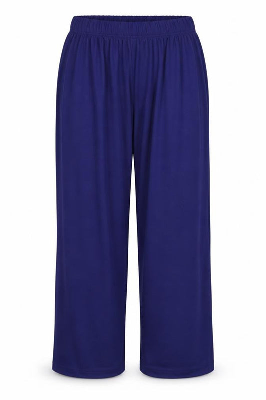 Anne De Lancay Womens Blue   Trousers  Size 14 L28 in