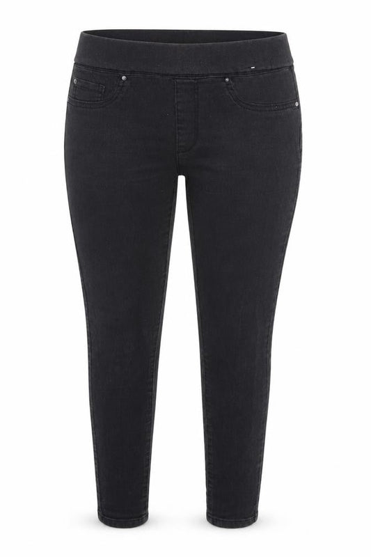 Denim Co Womens Black  Denim Jegging Jeans Size 12 L26 in