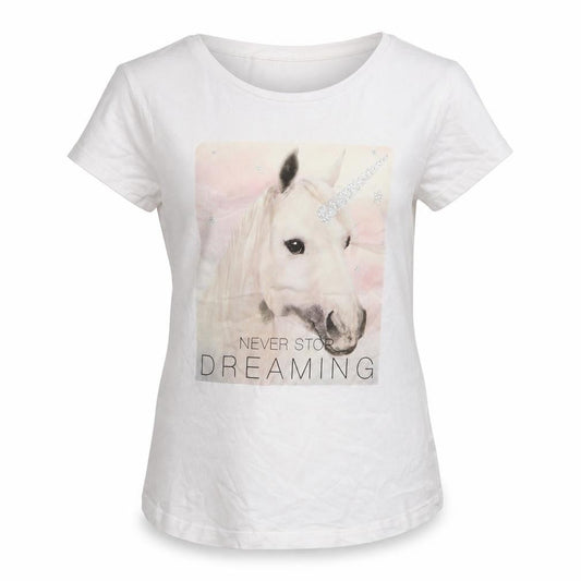 H&M Girls White   Basic T-Shirt Size 10-11 Years
