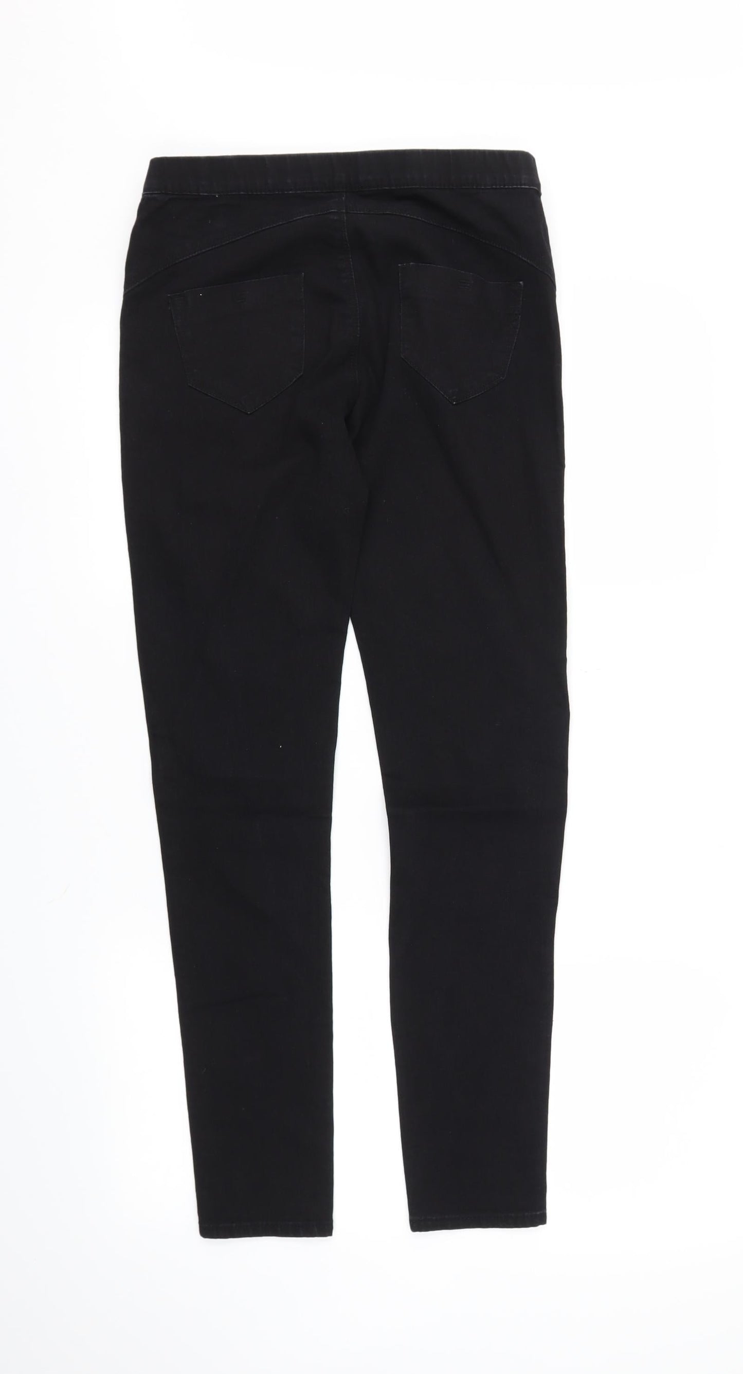 DenimCo Womens Black   Jegging Jeans Size 8 L26 in