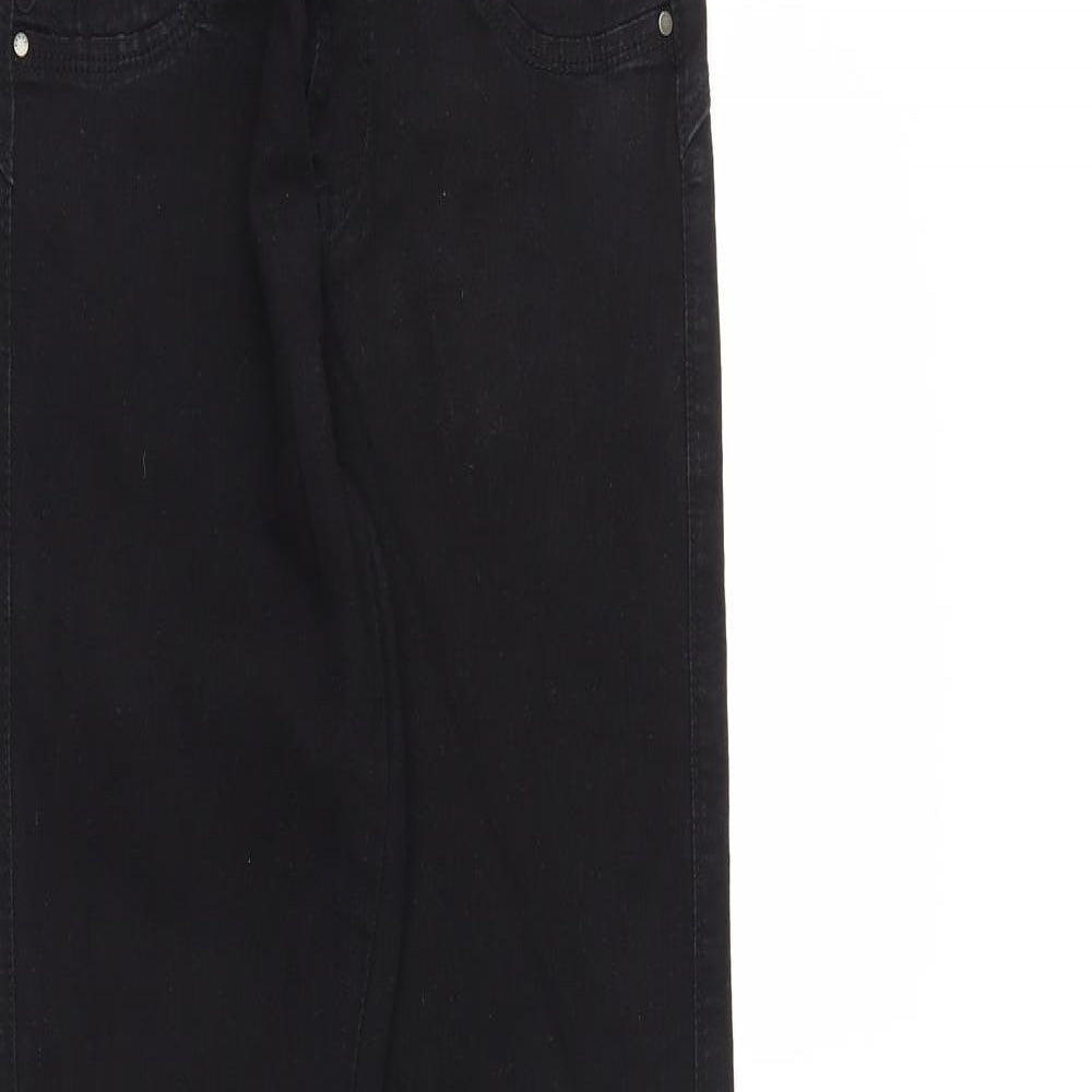 DenimCo Womens Black   Jegging Jeans Size 8 L26 in