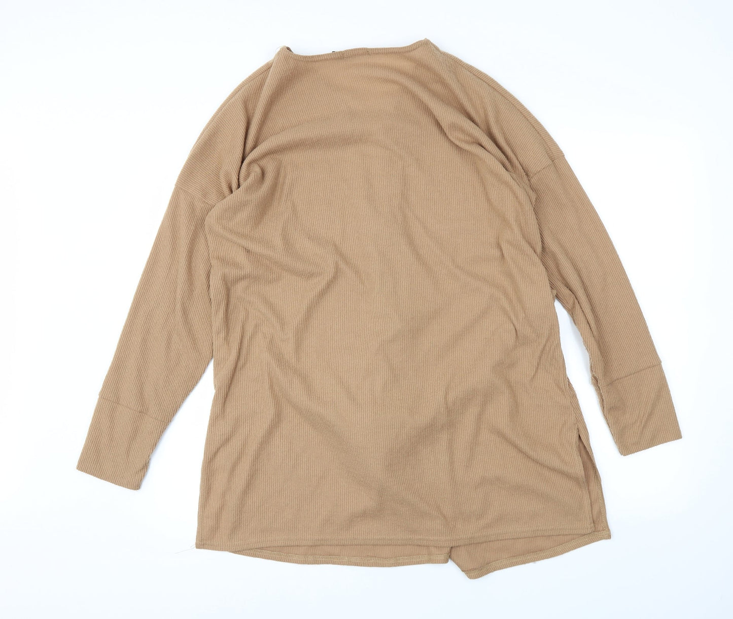 bohoo Womens Brown   Wrap Jumper Size 16