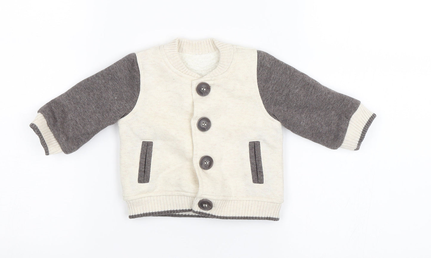 Nutmug  Beige   Jacket  Size 0-3 Months