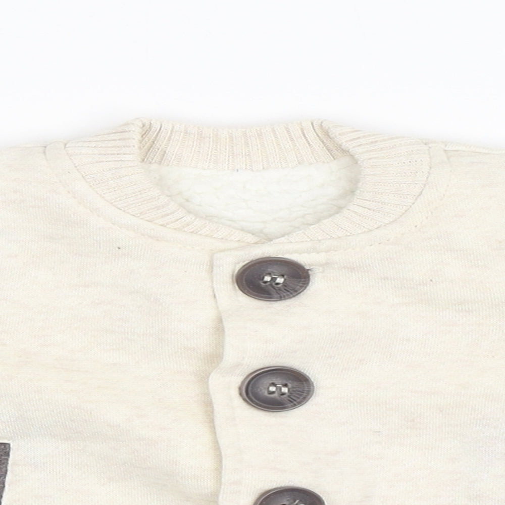 Nutmug  Beige   Jacket  Size 0-3 Months