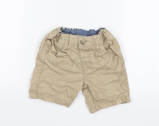 Matalan Baby Beige   Capri Trousers Size 18-24 Months