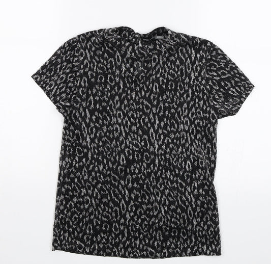 PrimRK Girls Black   Basic Blouse Size 12-13 Years
