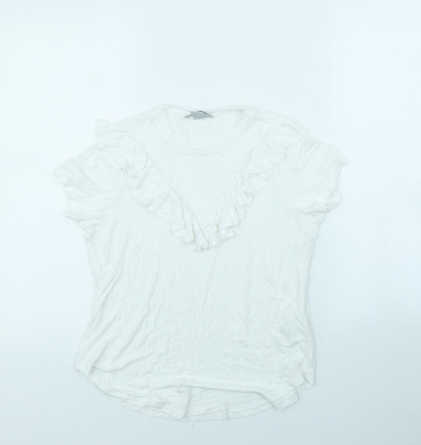 H&M Womens White   Basic Tank Size S
