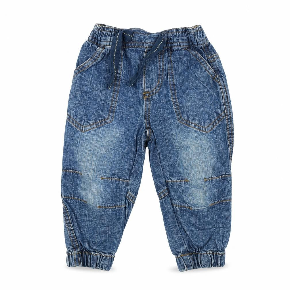 Rebel Baby Blue   Cargo Trousers Size 9 Months