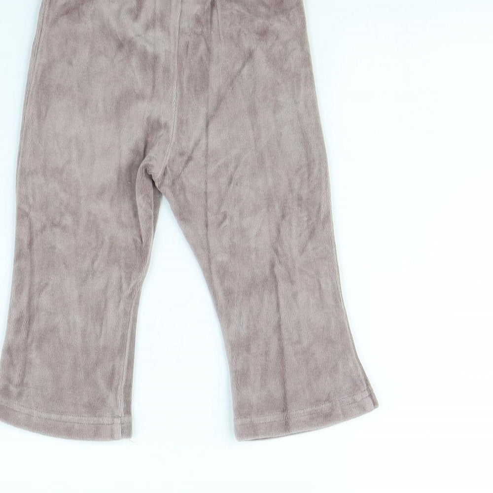 NEXT Girls Brown   Jogger Trousers Size 0-3 Months